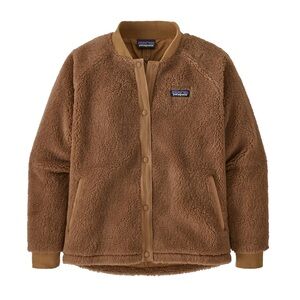 Patagonia Sherpa Bomber Jacket Tan Size Extra Small